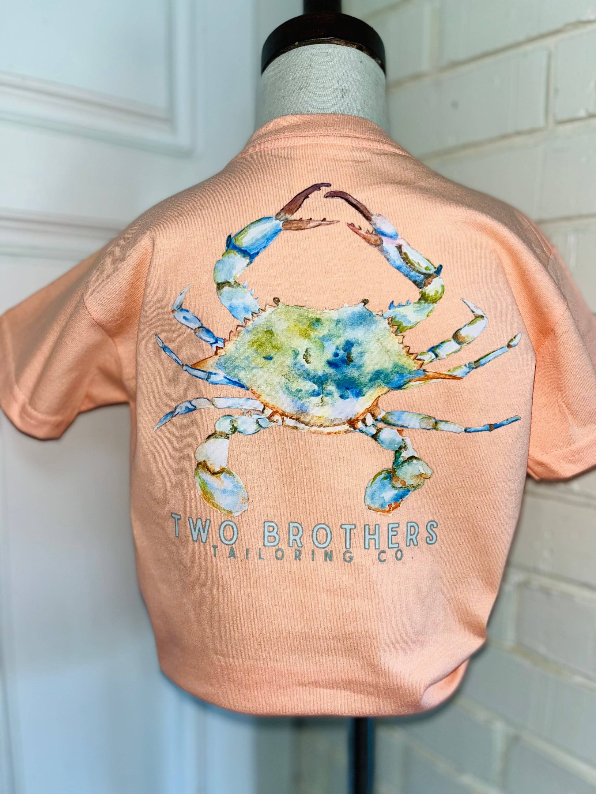 WATERCOLOR CRAB TEE: YM (8/10) - Persnickety Shop