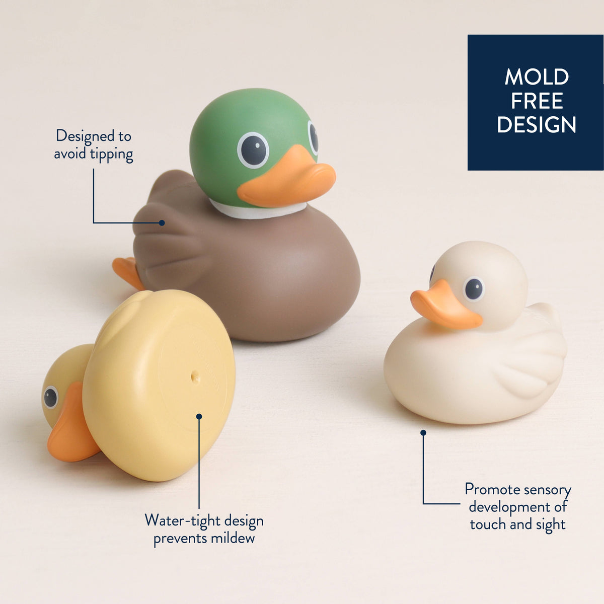 Itzy Ducky Family™ - Bath + Water Table Toys: Duck