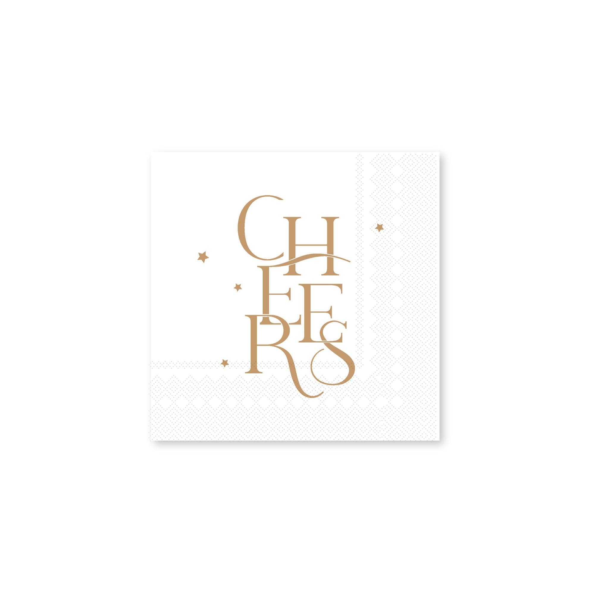 CHEERS COCKTAIL NAPKINS - Persnickety Shop