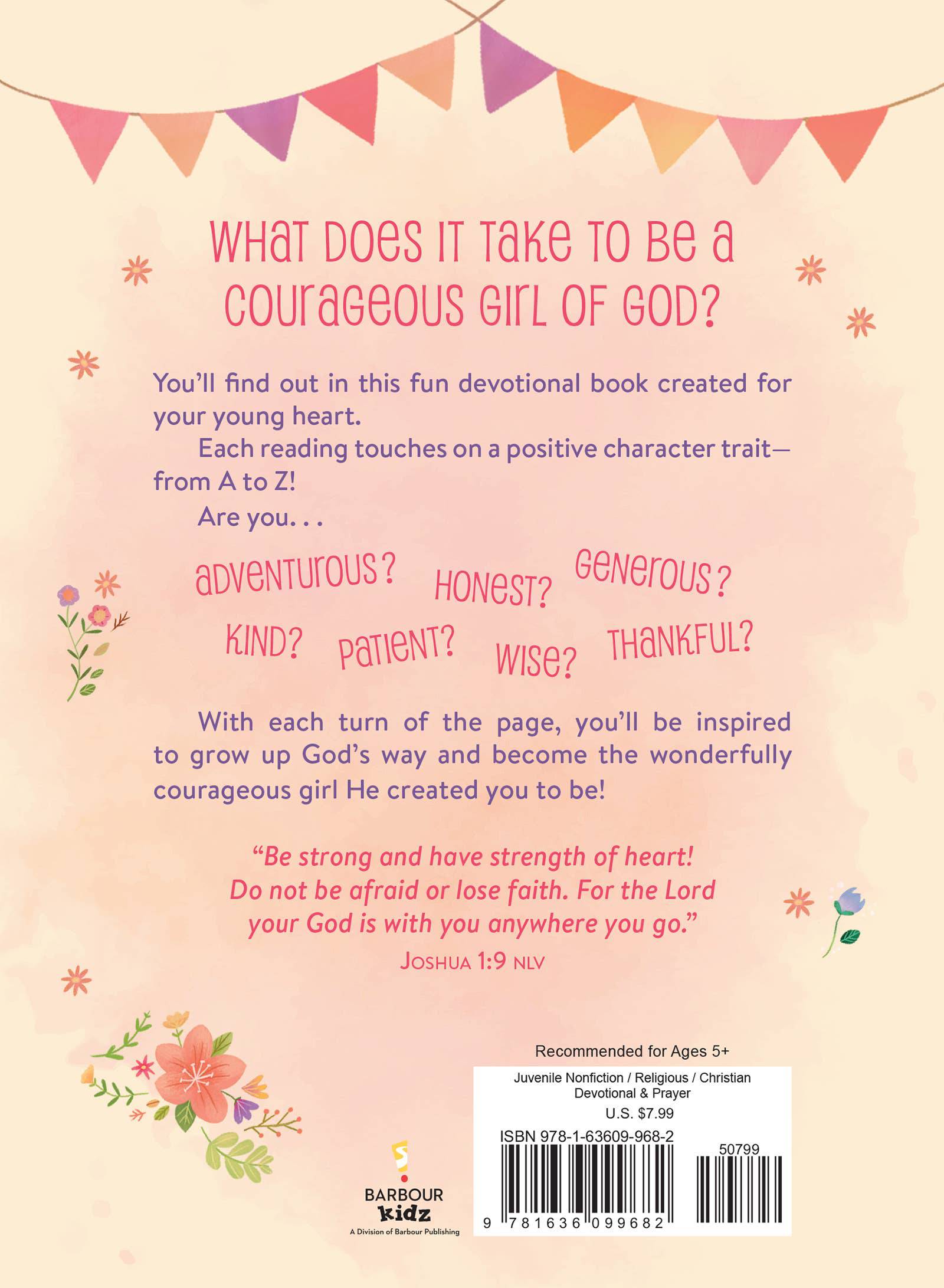 A to Z Devotions for Courageous Girls - Persnickety Shop