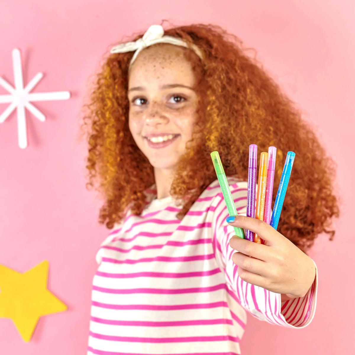 Ooly Switch-Eroo Sparkle Glittery Color Changing Markers - Set of 12 - Persnickety Shop