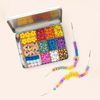 Rainbow Bloom Bracelet Making Kit