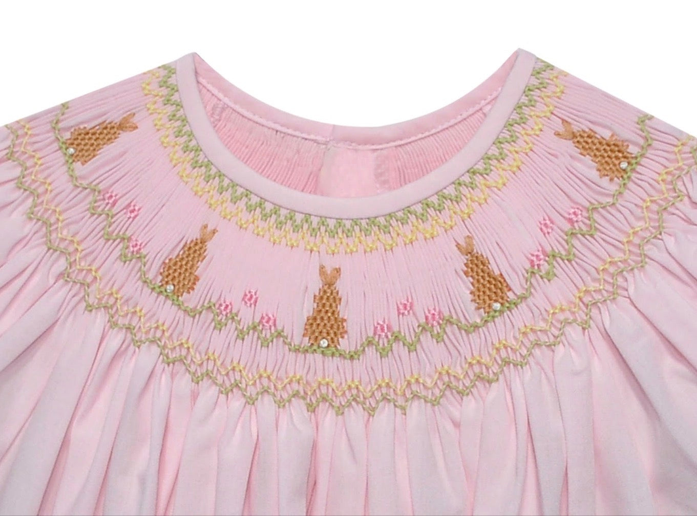 Pink Savannah Bishop Dress - Hop To It - Persnickety Shop