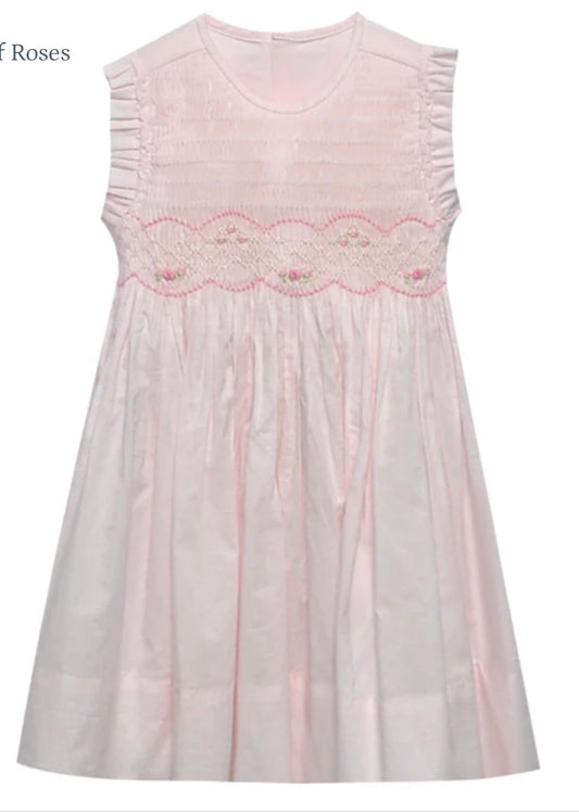 Pink Asher Dress - Bunches of Roses - Persnickety Shop