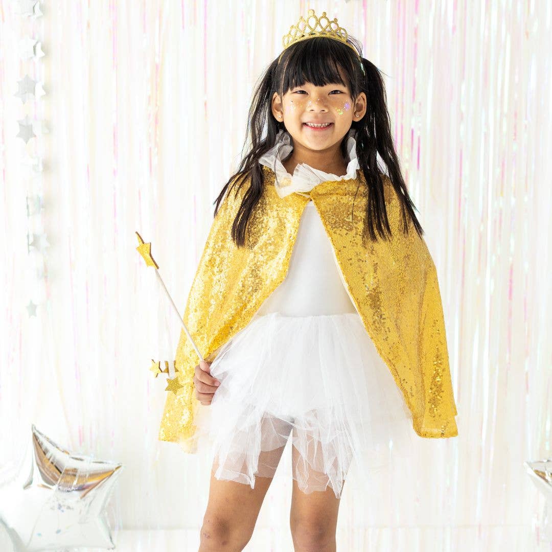 Sweet Wink Gold Star Wand - Dress Up - Kids Costume - Pretend - Persnickety Shop
