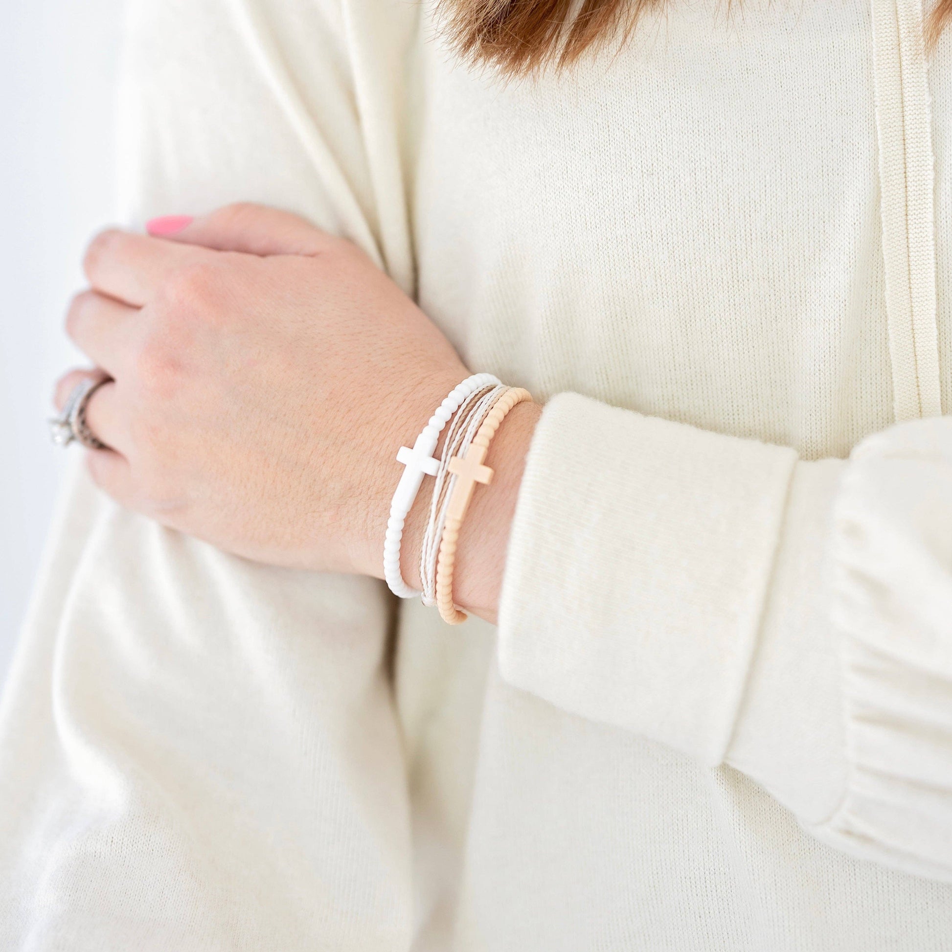 Jesus Bracelets - Group Packs: Orange (25 Pack) / Small - Persnickety Shop