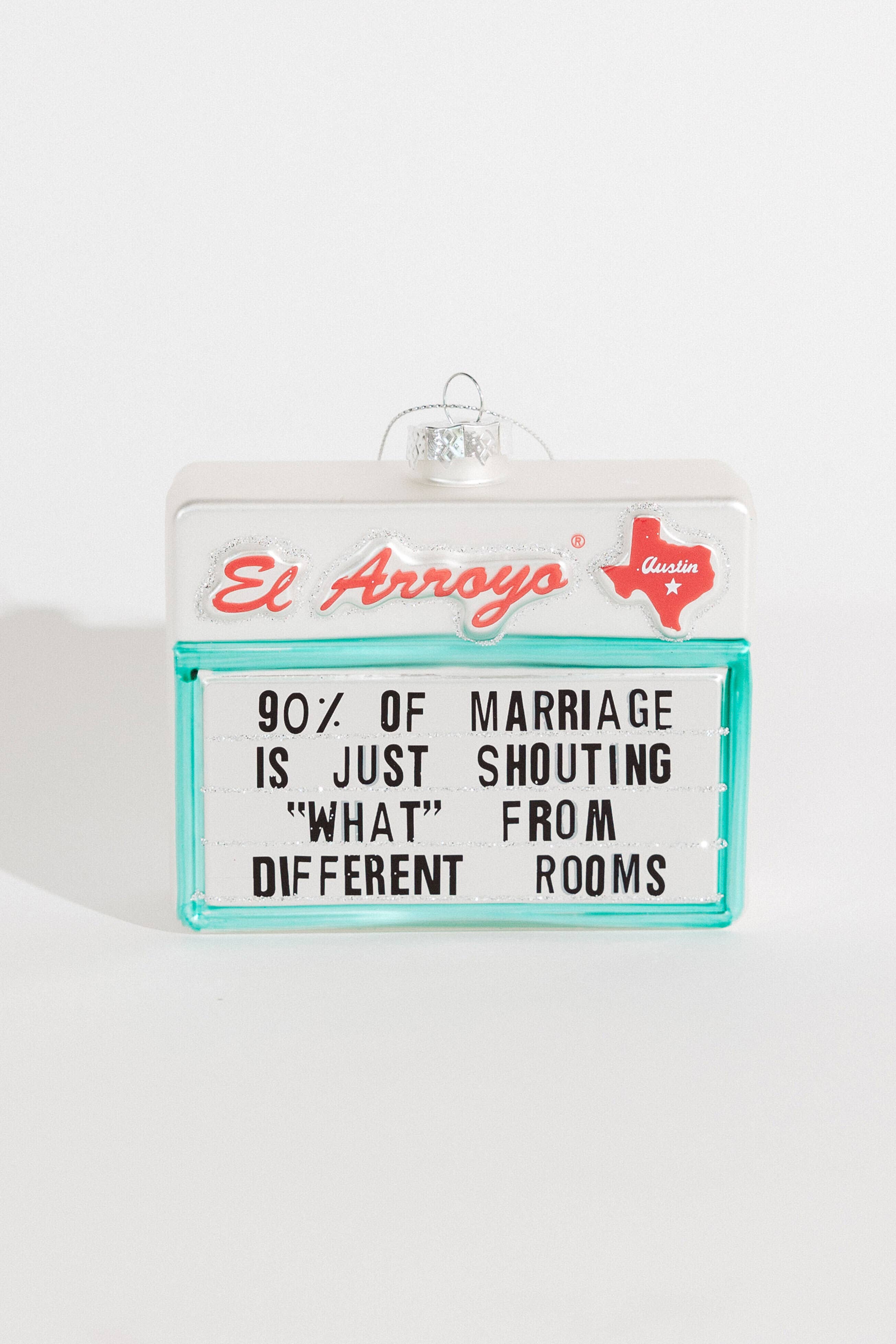 Ornament - 90% Of Marriage - Persnickety Shop