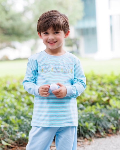PRE-ORDER | Tee Time Pant Set Jellybean by Smock Candy - Persnickety Shop