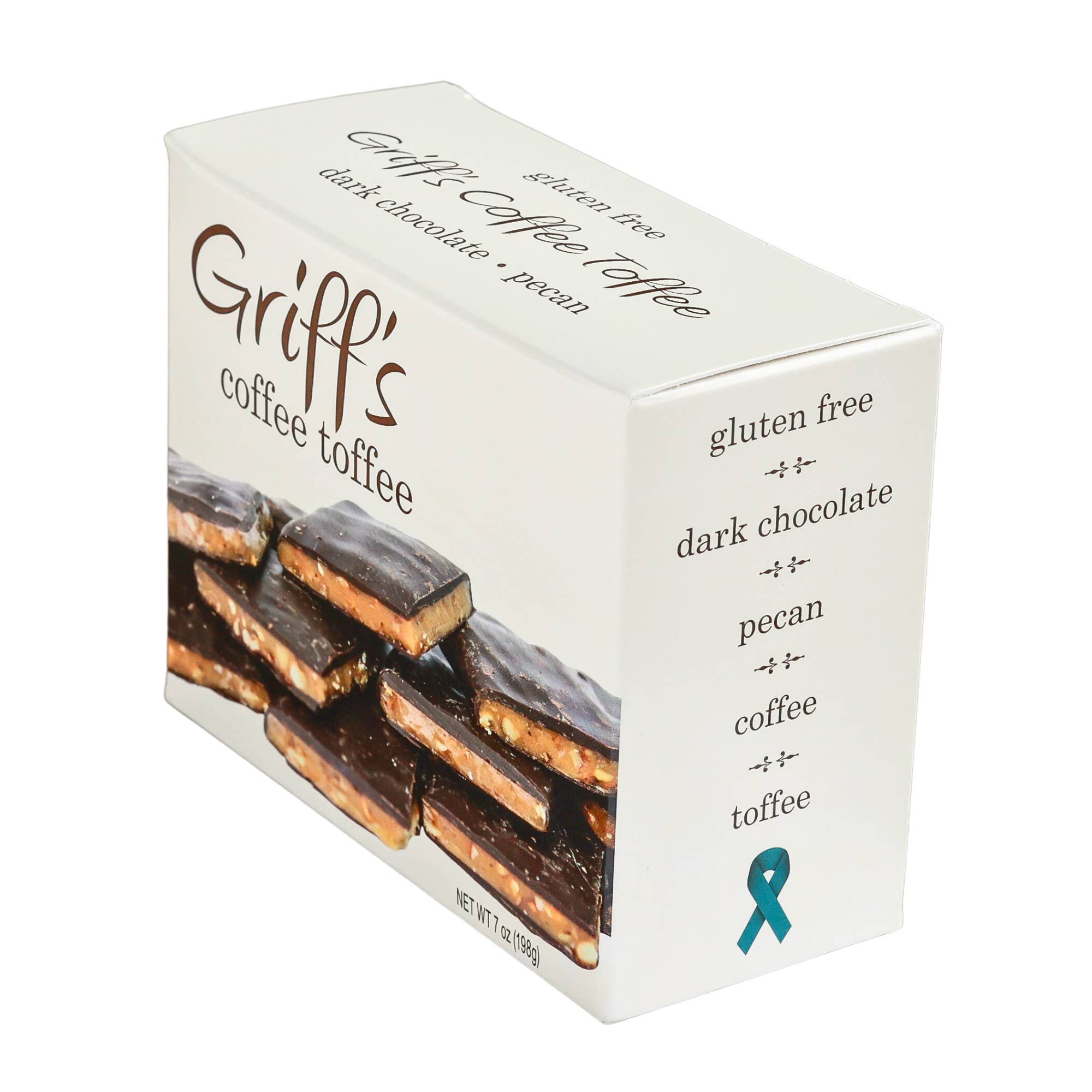 Griff's Coffee Toffee - 7oz Dark Chocolate Toffee - Persnickety Shop