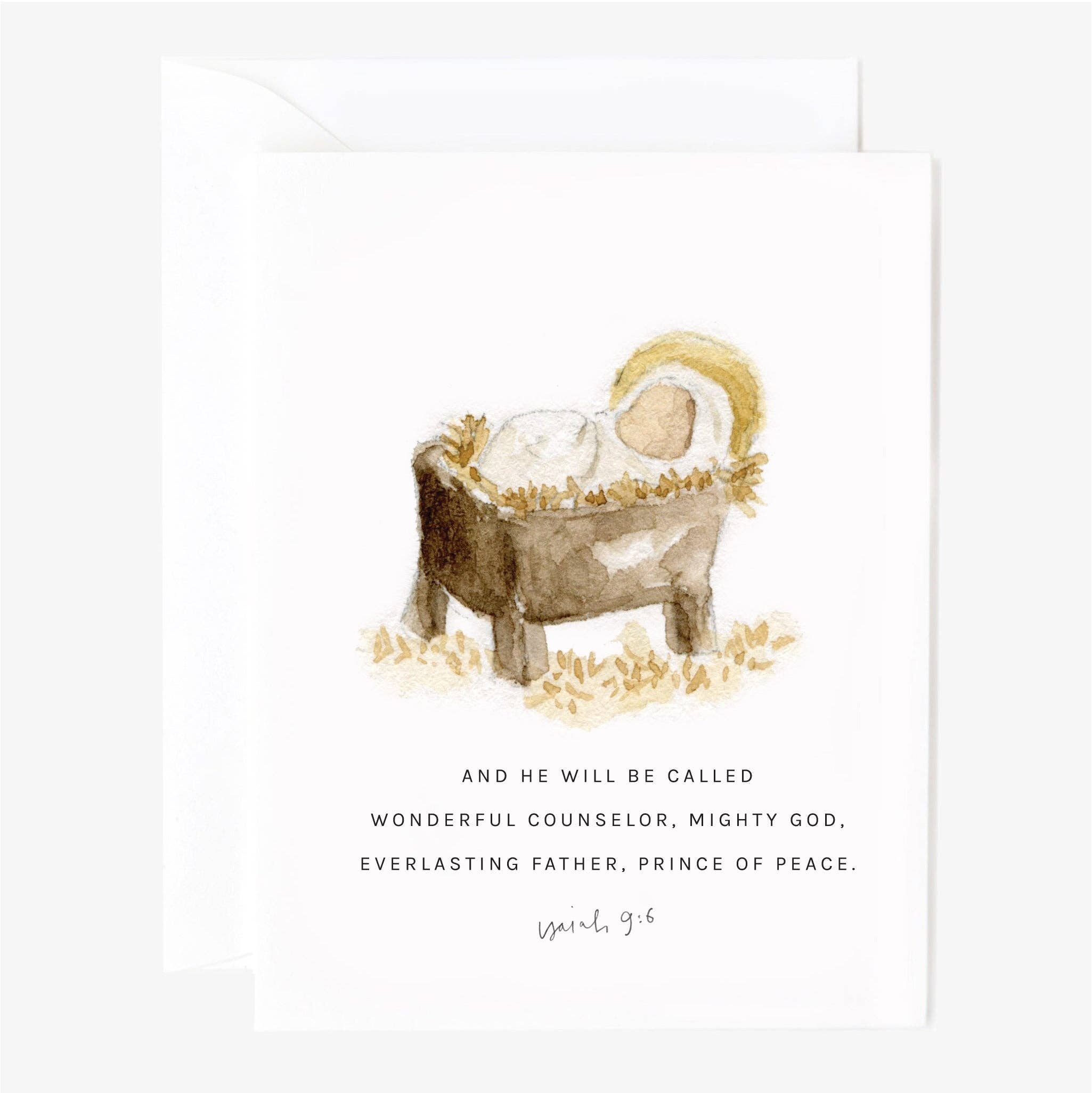 Christmas scripture notecard set - Persnickety Shop