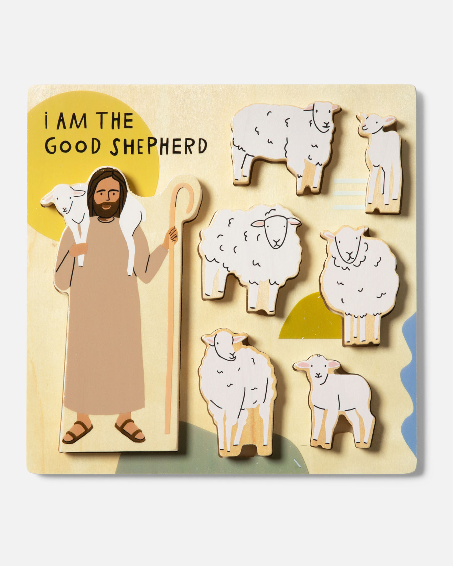 Good Shepherd Wooden Puzzle - Persnickety Shop