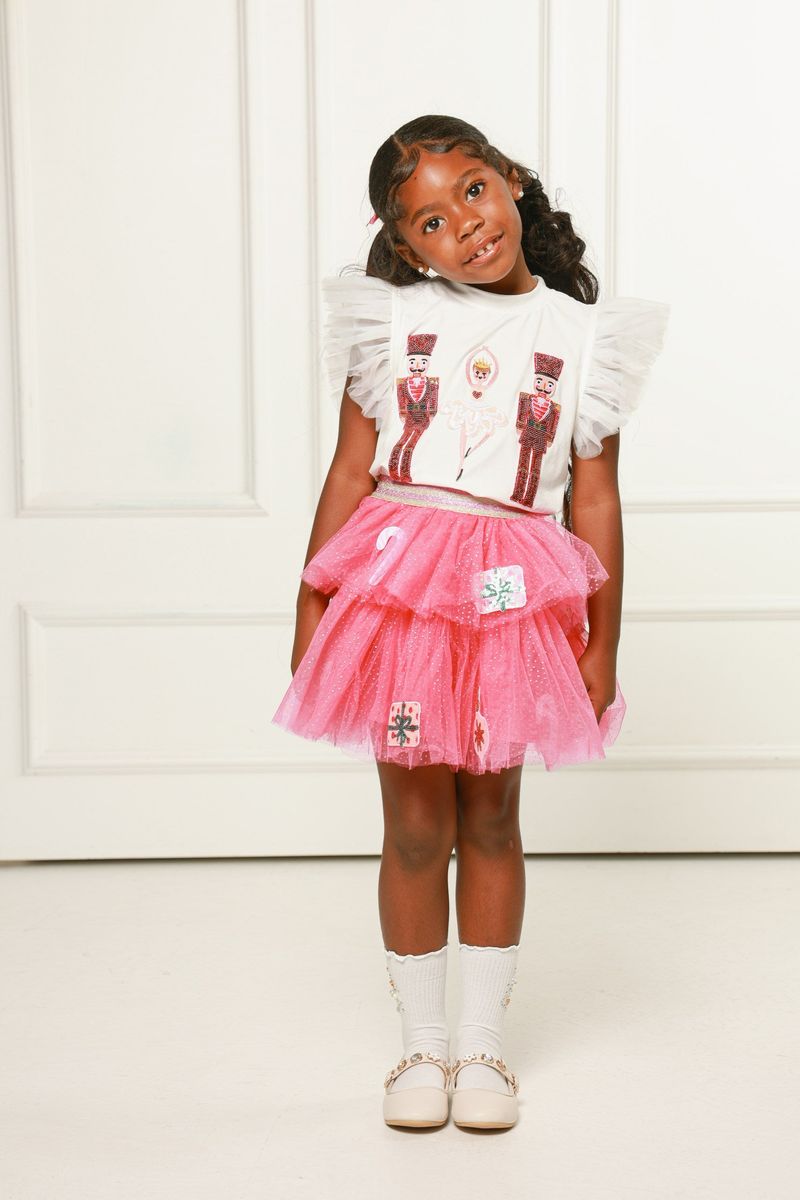 Nutcracker and Ballerina Patched Top - Persnickety Shop