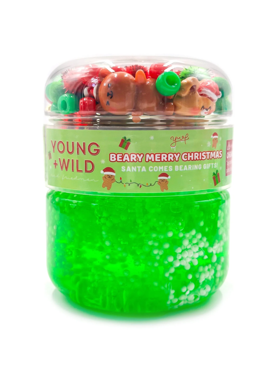 Beary Merry Christmas Slime - Persnickety Shop
