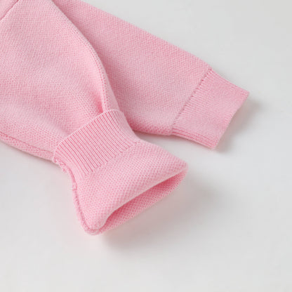 Pink Christmas Sparkle Bow Sweater - Persnickety Shop