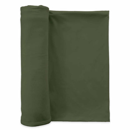 All Solid Bamboo Knit Swaddle Blankets: Dusty Blue - Persnickety Shop