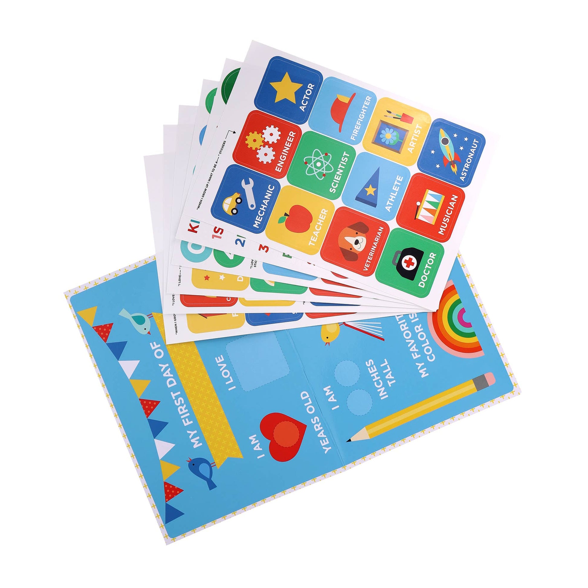 First & Last Day of School Sticker Sign - Persnickety Shop