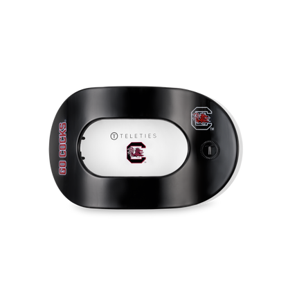 Flat Round Hair Clip | Medium | Go Cocks!