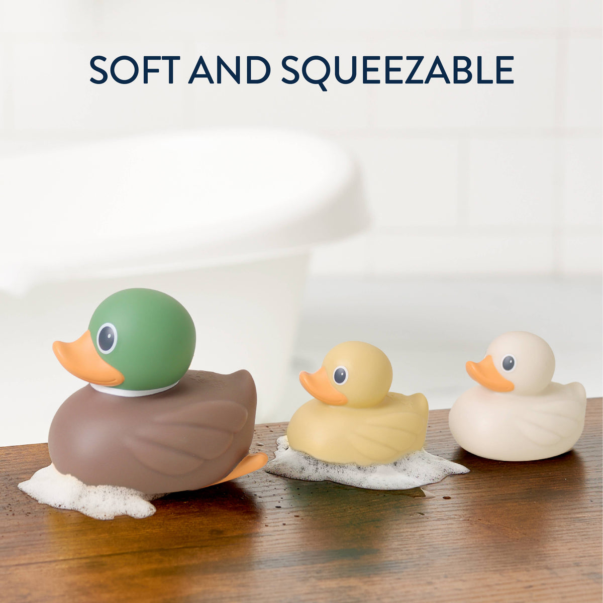Itzy Ducky Family™ - Bath + Water Table Toys: Duck