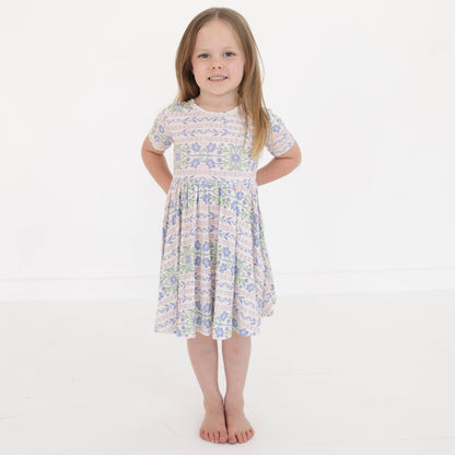 Spring Cascade Bamboo Twirl Dress: 4T - Persnickety Shop