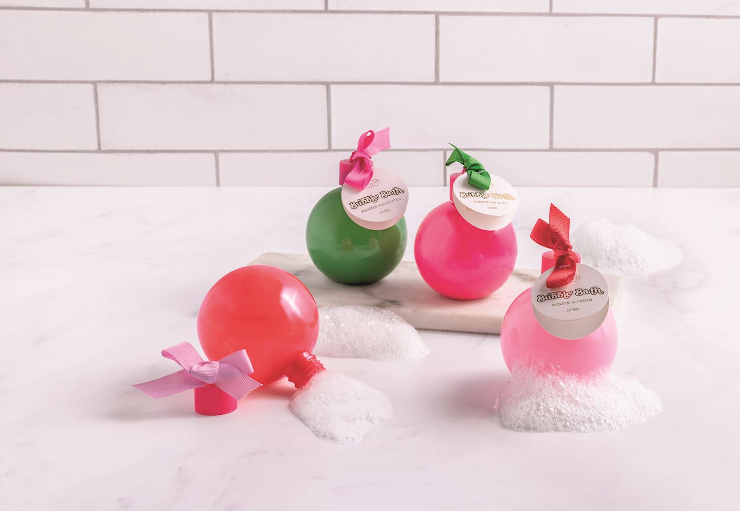 Holiday Bubble Bath Ornaments - Persnickety Shop