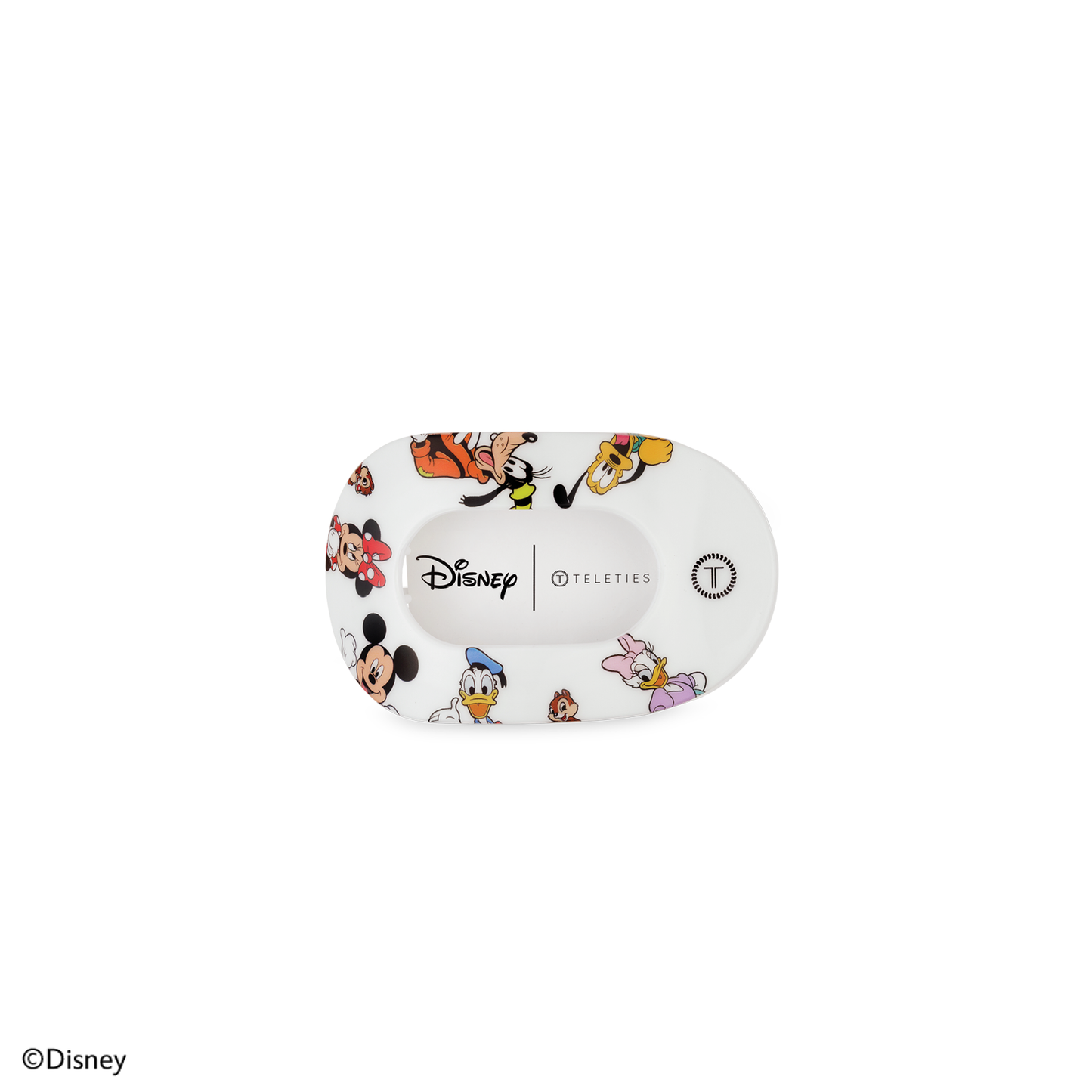 Flat Round Hair Clip | Tiny | Mickey and Friends