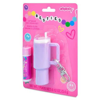 Iscream Besties Lip Balm Key Chain Set - Persnickety Shop