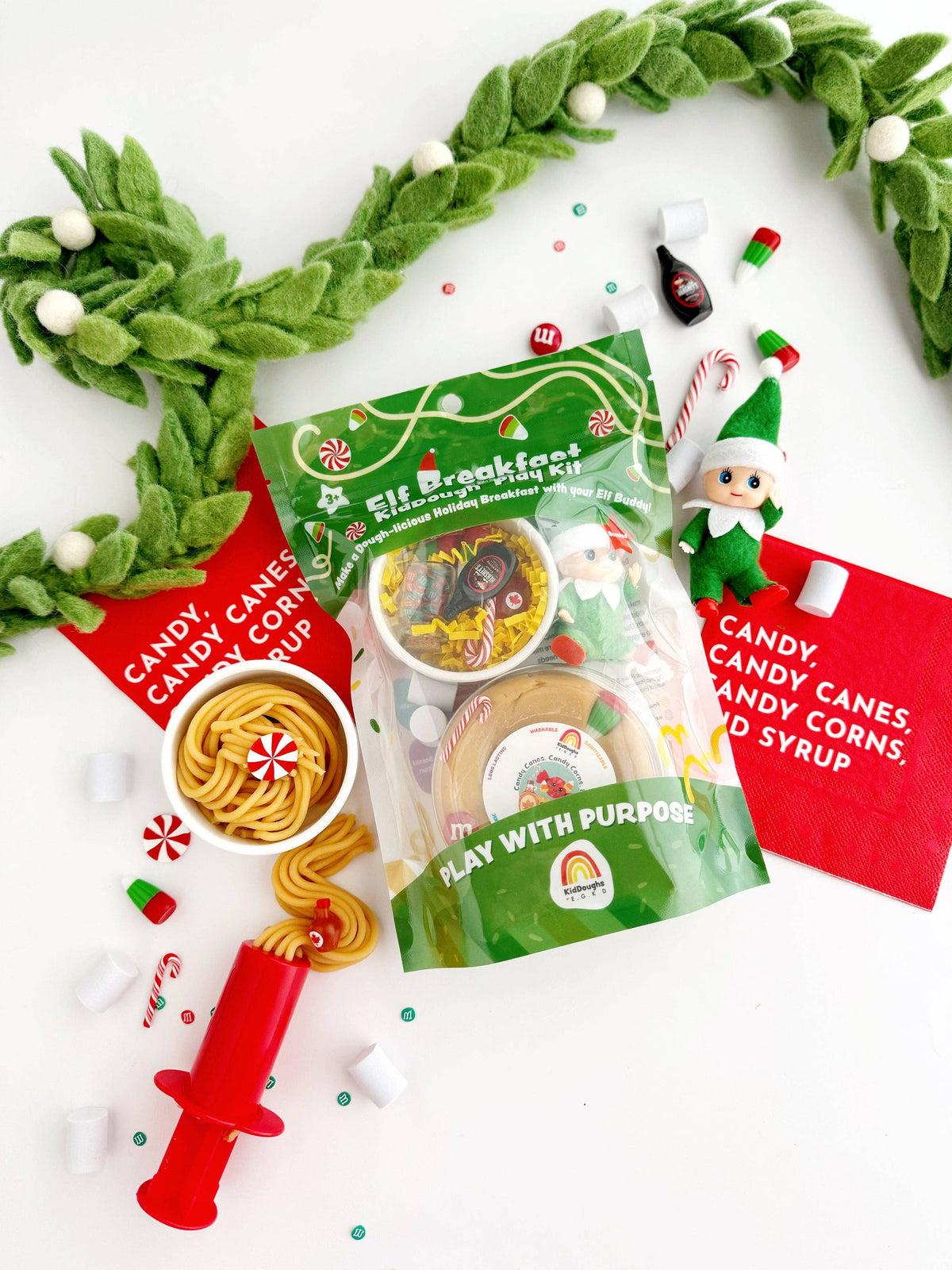 ELF BREAKFAST KIDDOUGH PLAY KIT