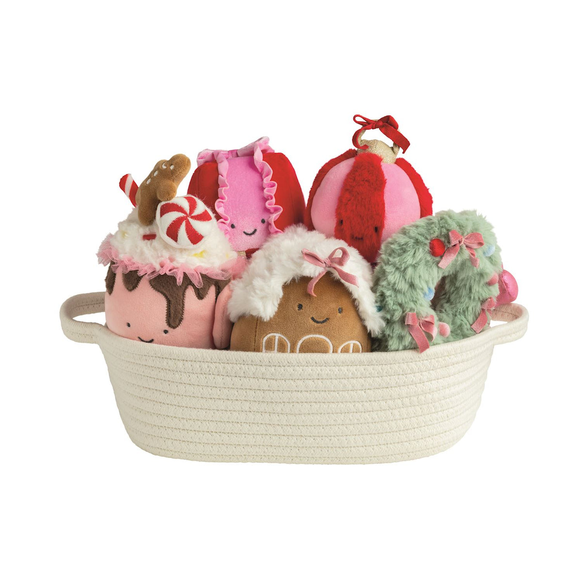 Mud Pie Holiday Plush Pals- Gingerbread House Gemma
