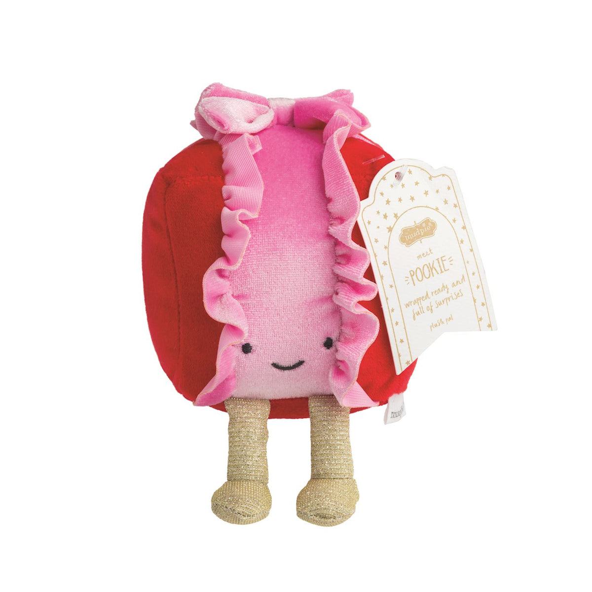 Mud Pie Holiday Plush Pals- Gingerbread House Gemma