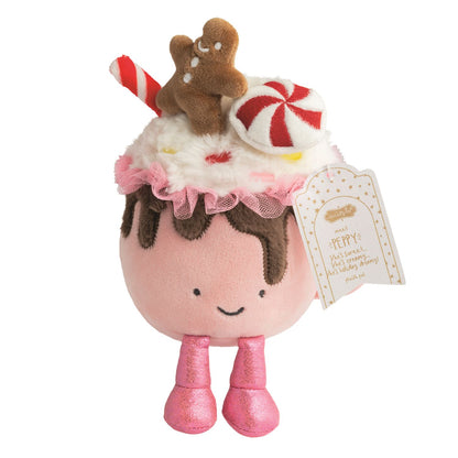 Mud Pie Holiday Plush Pals- Gingerbread House Gemma