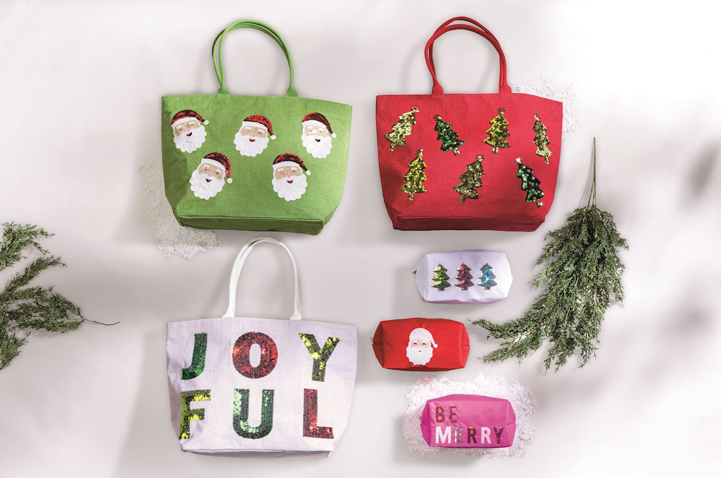 Holiday Classic Sparkle Tote - Persnickety Shop