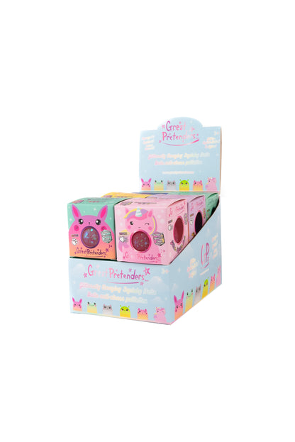 Great Pretenders Glitterally Amazing Squishy Balls, 6pcs, Assorted