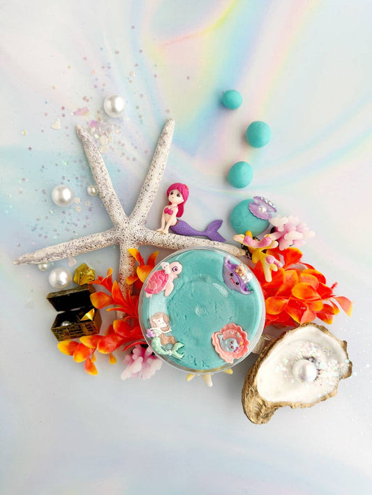 Mermaid (Blue Hawaiian) KidDough Play Kit - Persnickety Shop