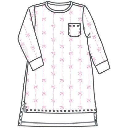 Amelia's Classics Long Sleeve Nightdress: 2T - Persnickety Shop