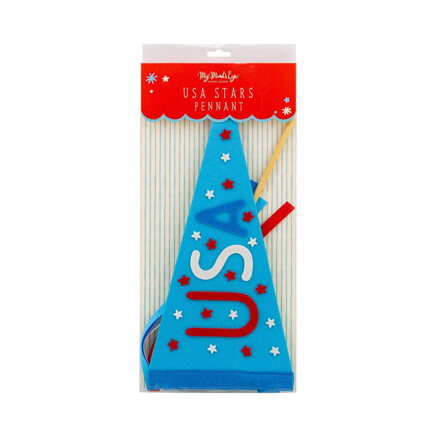 SMT1115 - Summertime Felt Pennant Banner - Persnickety Shop
