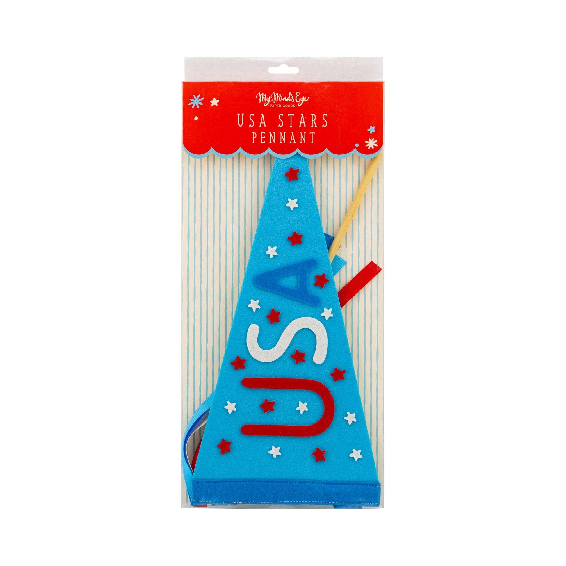 SMT1115 - Summertime Felt Pennant Banner - Persnickety Shop