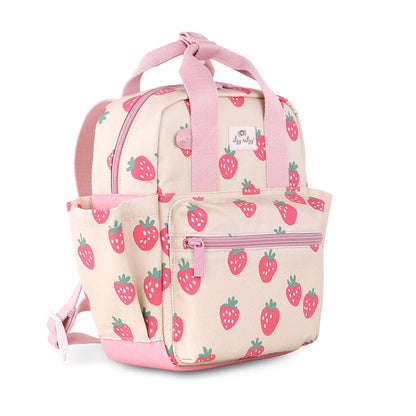 Itzy Bitzy Backpack: Strawberries & Cream