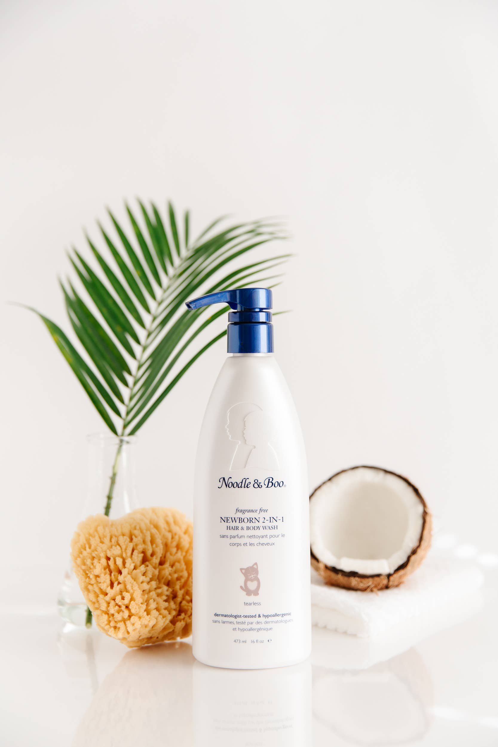 Newborn 2-in-1 Hair & Body Wash, Fragrance-Free, 16 oz - Persnickety Shop