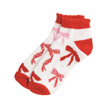 CHRISTMAS GIFTS TO GO- Chenille Christmas Socks