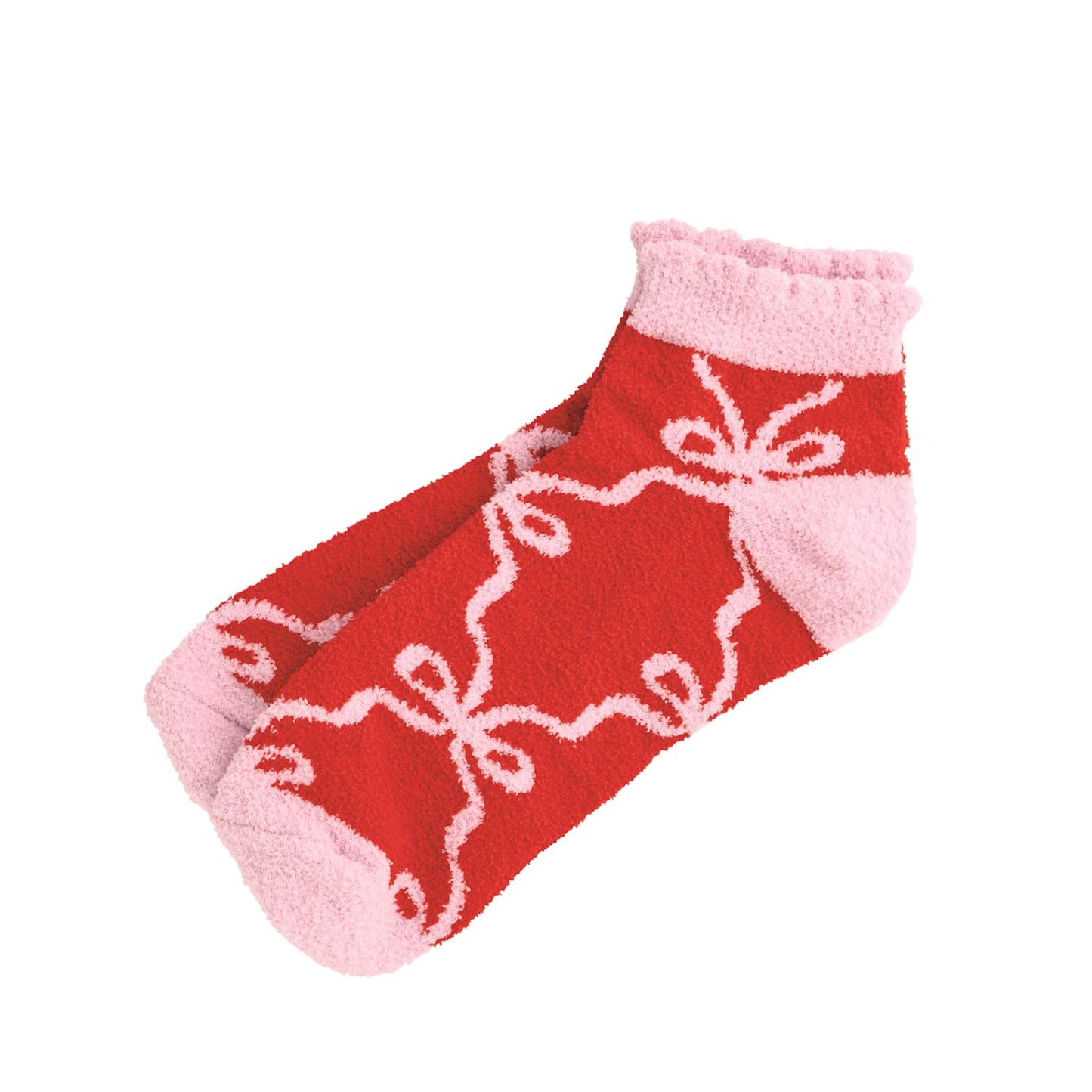 CHRISTMAS GIFTS TO GO- Chenille Christmas Socks