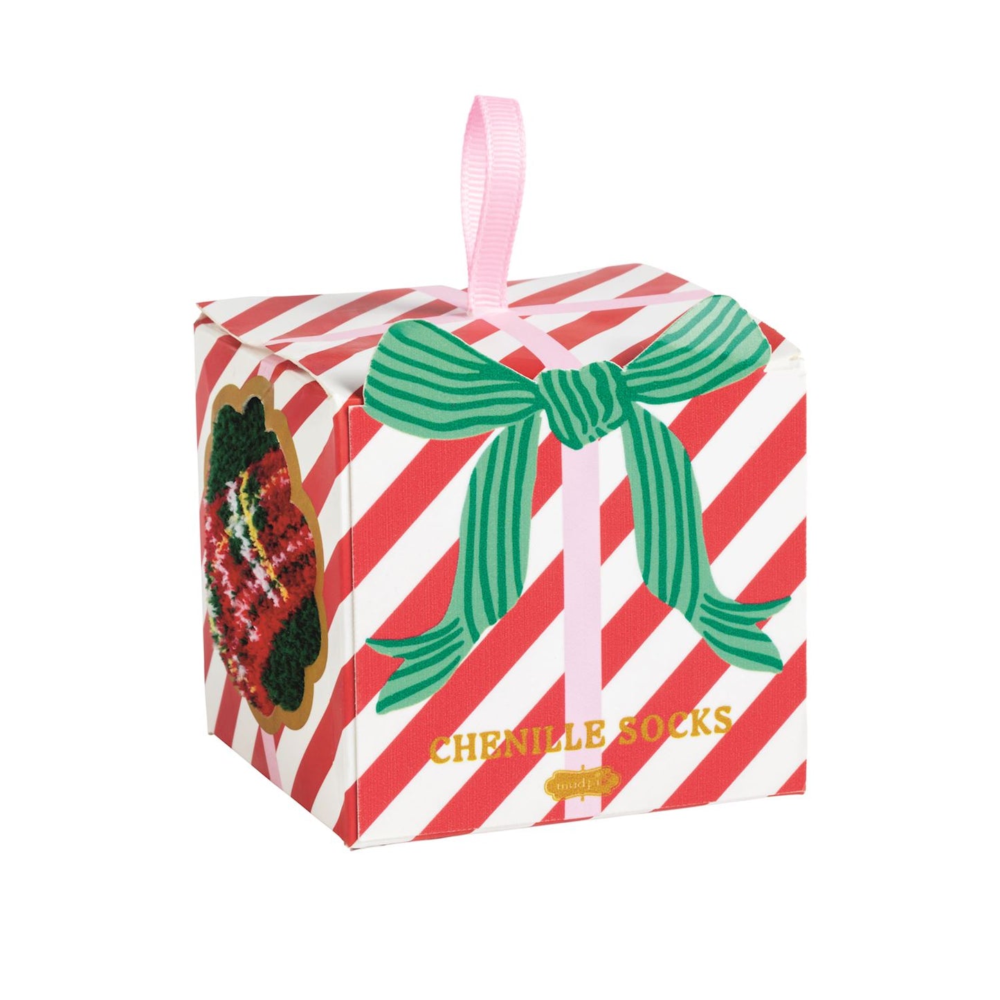 CHRISTMAS GIFTS TO GO- Chenille Christmas Socks