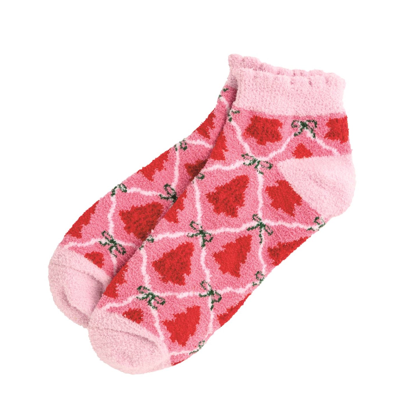 CHRISTMAS GIFTS TO GO- Chenille Christmas Socks