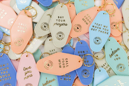 Reminders From Mom Keychain - I Believe In You