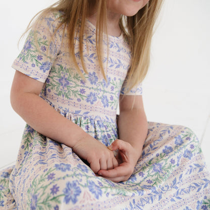 Spring Cascade Bamboo Twirl Dress: 4T - Persnickety Shop