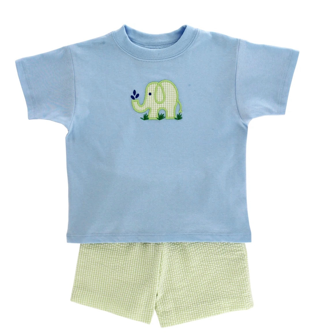 Ele-Fun Times - Boys Short Set - Persnickety Shop