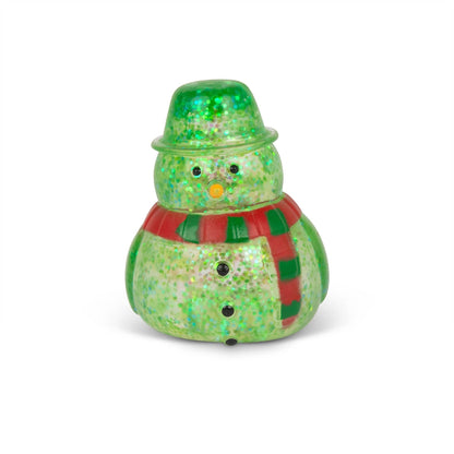 Scrunchems Sugar Snowman Squishy Fidget Toy (1pc) Color Ships Assorted