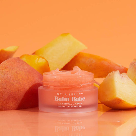 NCLA Beauty Balm Babe Peach Lip Balm