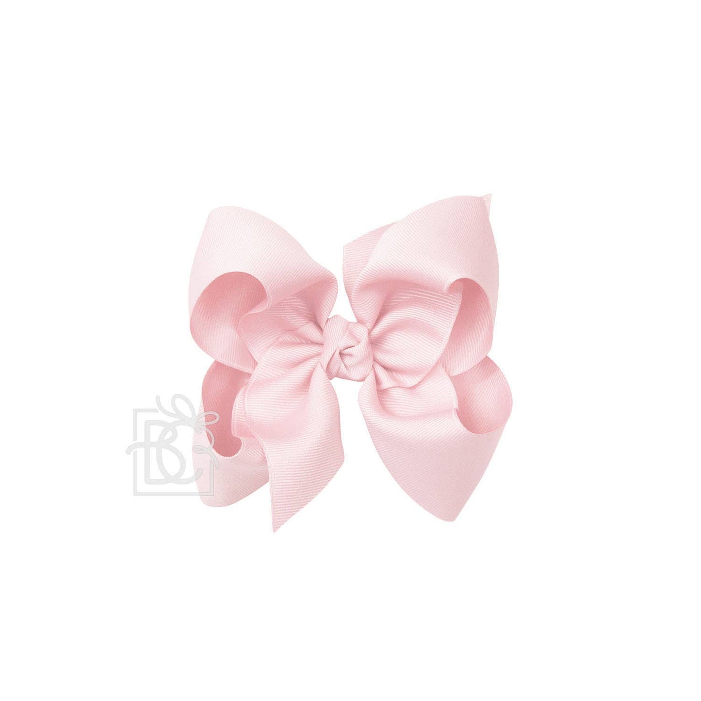 SIGNATURE GROSGRAIN BOW ON CLIP: 3.5" Medium - 7/8" Ribbon on Alligator Clip / MINT - Persnickety Shop