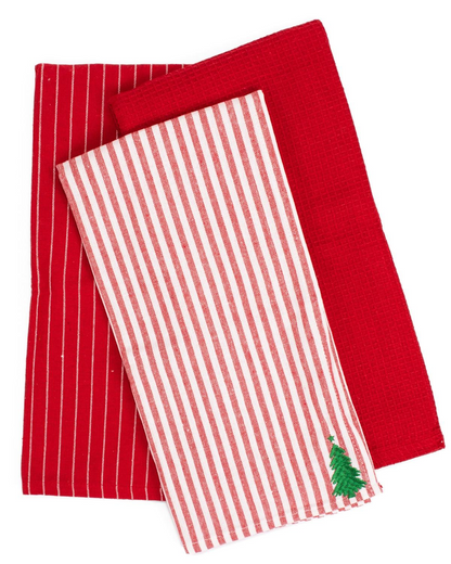 The Royal Standard Christmas Tree Hand Towel Set - Persnickety Shop