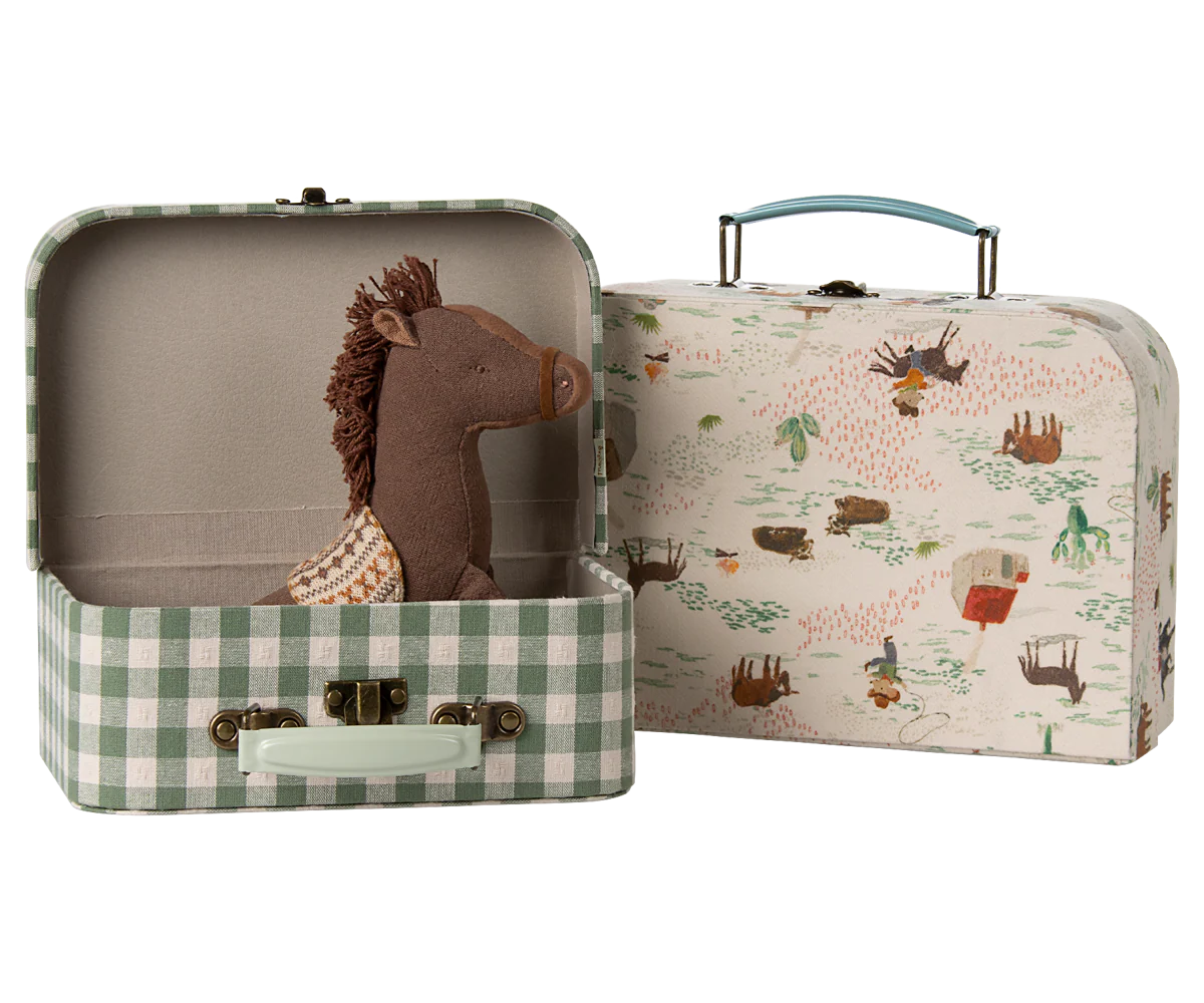 Maileg Suitcase Set 2 Pcs - Pony - Persnickety Shop